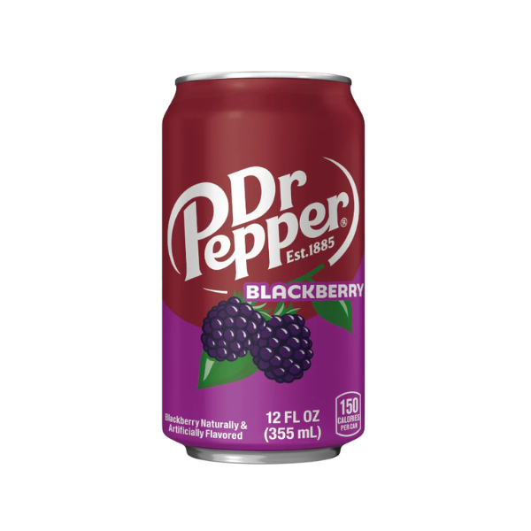 Dr Pepper Blackberry Can 12 x 355ml (12fl oz) image 0