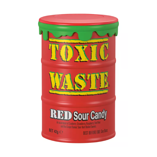 Toxic Waste Red Drum 12 x 42g image 0