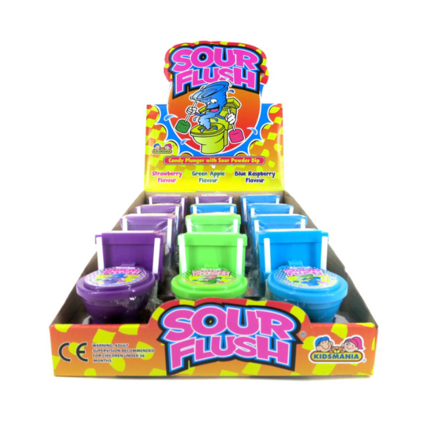 Kidsmania Sour Flush 12 x 39g image 0