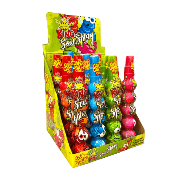The Candy Castle King Sour Spray 16 x 105ml image 0