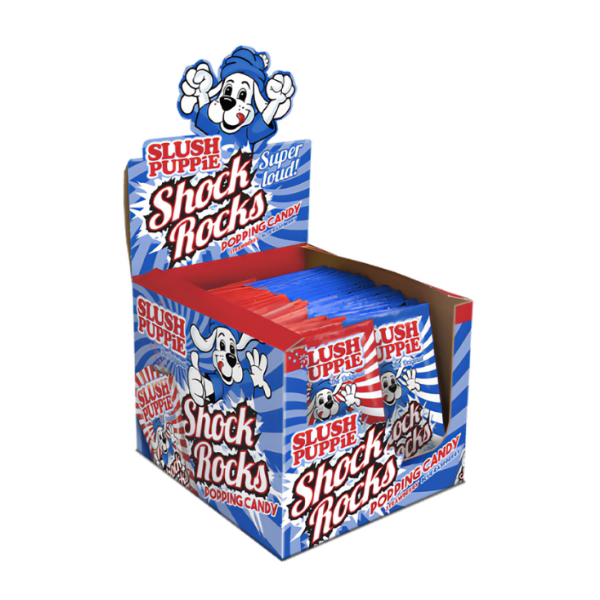 Slush Puppie Shock Rocks Popping Candy Sachet 50 x 7g image 0