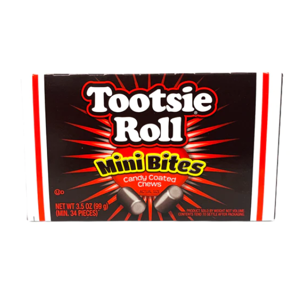 Tootsie Roll Mini Bites Theater Box 12 x 99g (3.5oz) image 0