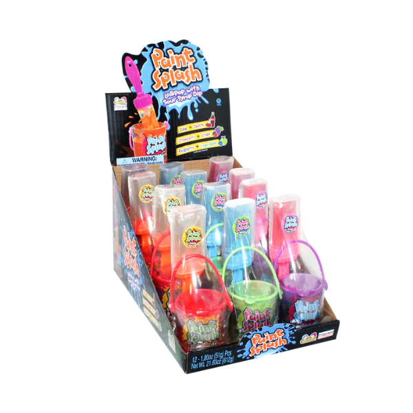 Kidsmania Paint Splash 12 x 51g (1.80oz) image 0