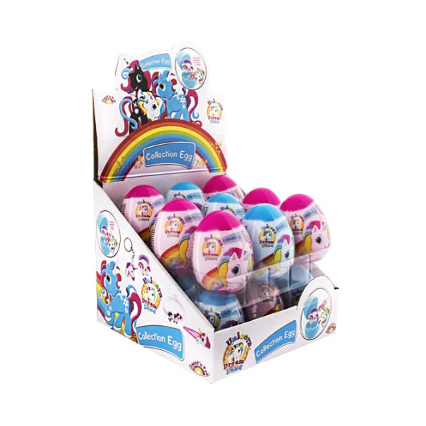 Sweet'N Fun Unicorn Collection Egg 18 x 5g image 0