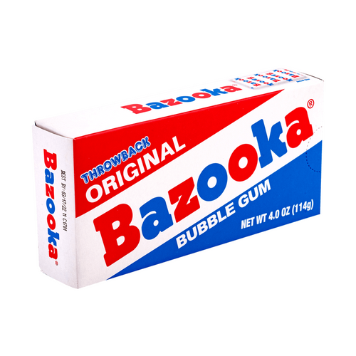Bazooka Bubble Gum Original Theater Box 12 x 113g (4oz) image 0