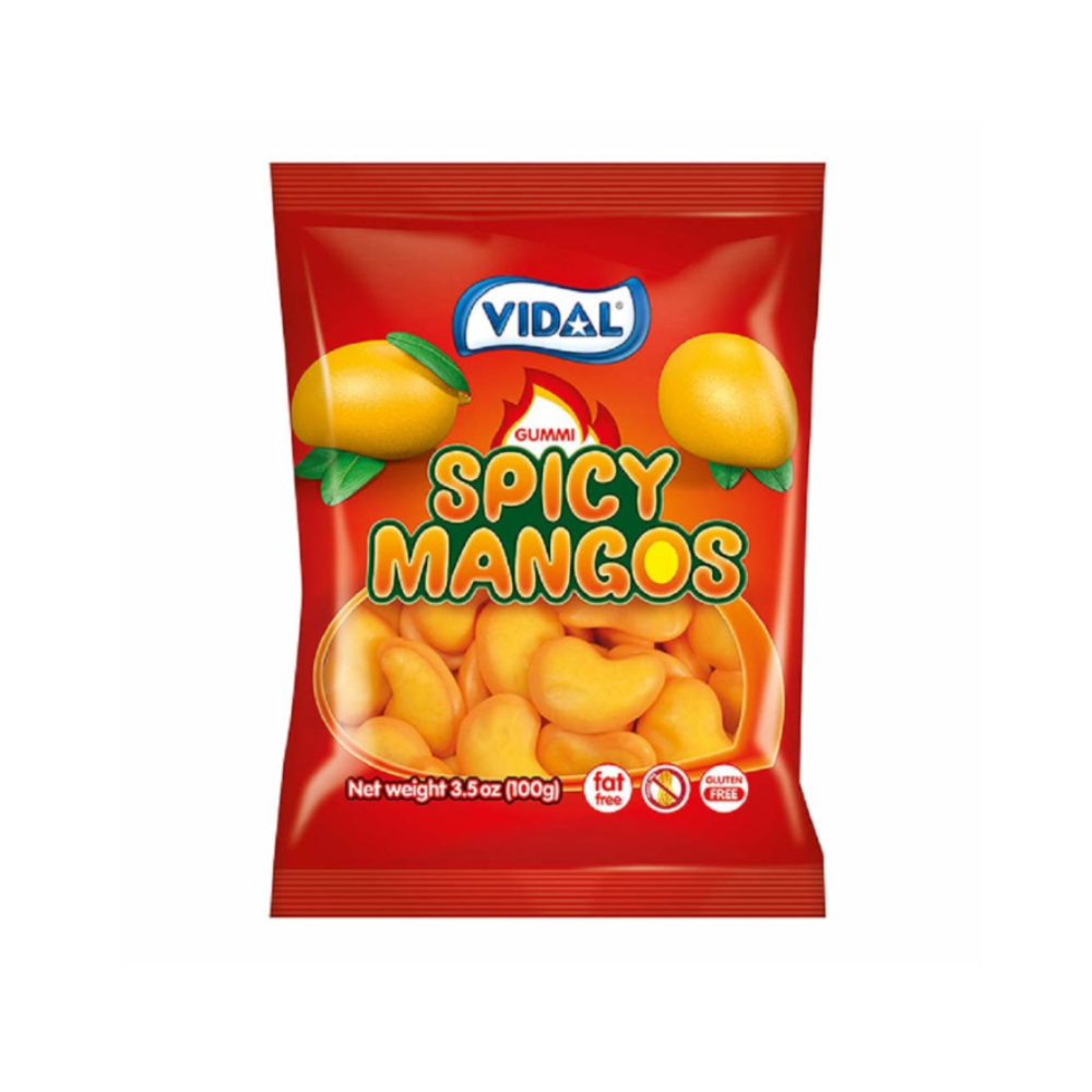 Vidal Spicy Mangos Peg Bag 14 x 100g (3.5oz) image 0