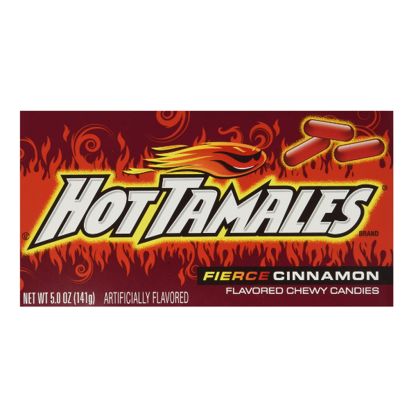 Hot Tamales Fierce Cinnamon Theater Box 12 x 120g (4.25oz) image 0