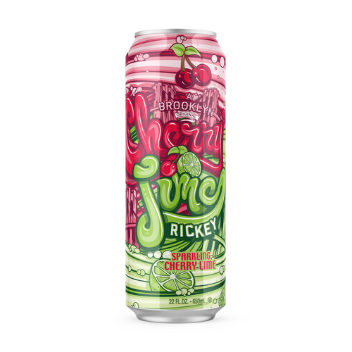 Arizona Cherry Lime Rickey Big Can 24 x 650ml (22 fl.oz) image 0