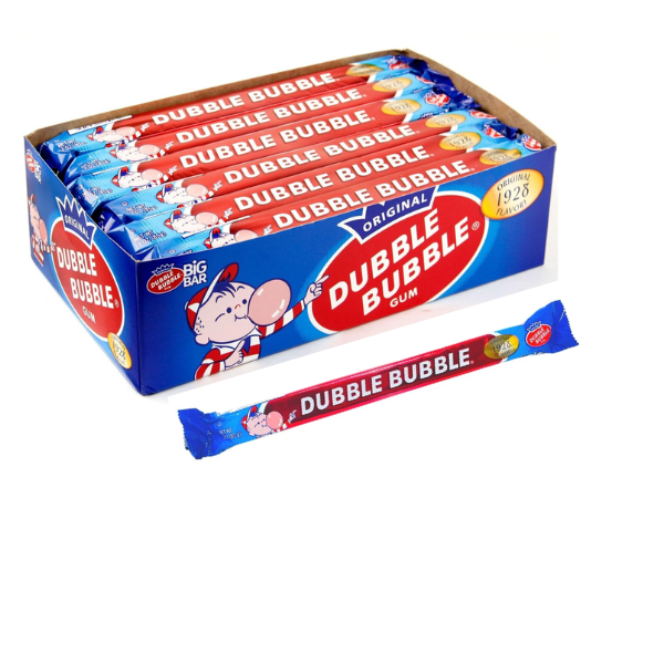 Dubble Bubble Gum Big Bar 24 x 85g (3oz) image 0
