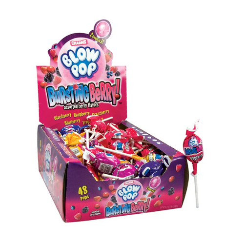 Blow Pop Bursting Berry Pops 48 x 18g (0.65oz) image 0