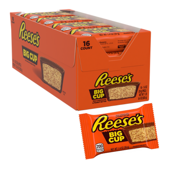 Reese's Big Cup 16 x 39g (1.4oz) image 0
