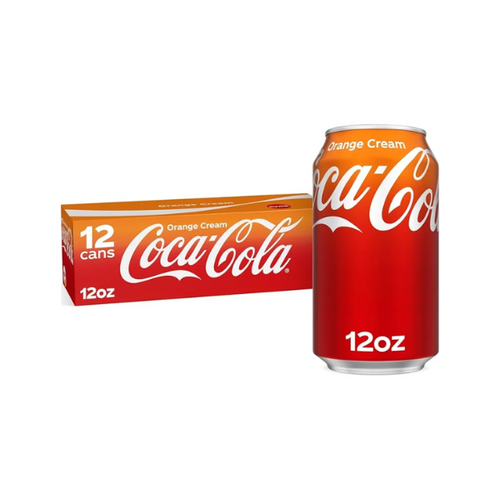 Coca Cola Orange Cream Can 12 x 355ml (12 fl oz) image 0