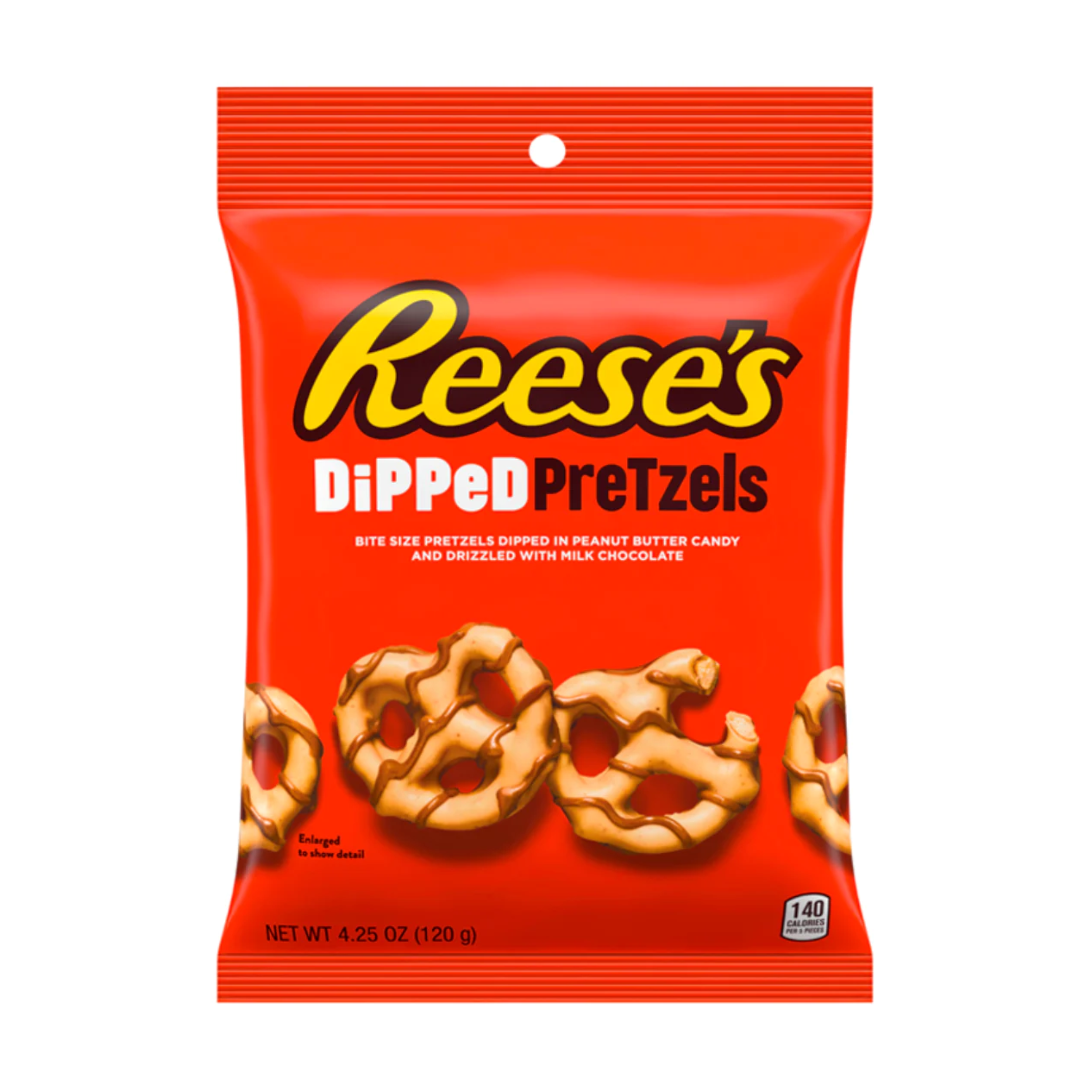 Reese's Dipped Pretzels Peg Bag 12 x 120g (4.25oz) image 0