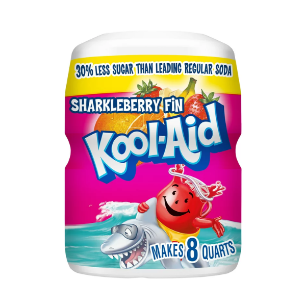 Kool-Aid Sharkleberry Fin Tub 1 x 538g (19oz) image 0