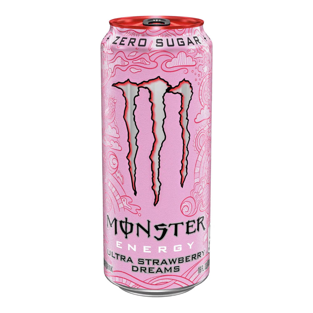 Monster Energy Ultra Strawberry Dream 24 x 473ml (16fl.oz)