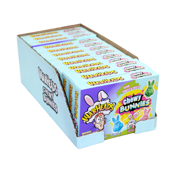 Warheads Chewy Bunnies Theater Box 12 x 85g (3oz) image 0
