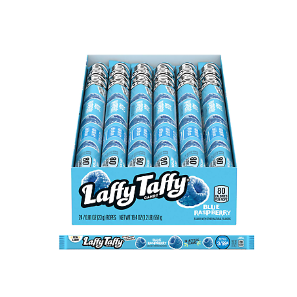 Laffy Taffy Rope Blue Raspberry 24 x 23g (0.81oz) image 0