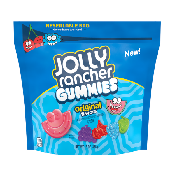 Jolly Rancher Gummies Original Flavors Pouch Bag 8 x 368g (13oz) image 0