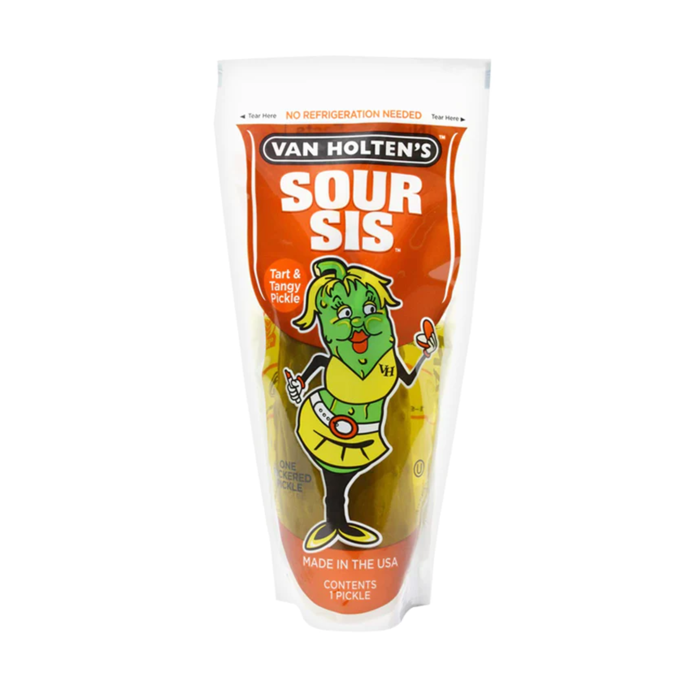 Van Holten's Sour Sis Pickle 12 x 196g (7oz) image 0
