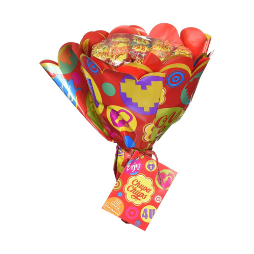 Chupa Chups Flower Bouquet 19 Pieces 6 x 228g image 0
