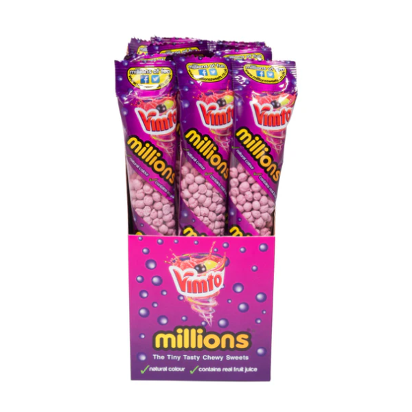 Millions Vimto Tubes 12 x 55g image 0