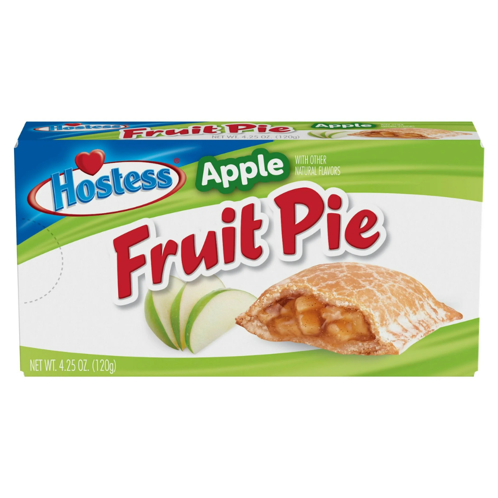 Hostess Apple Fruit Pie Theatre Box 8 x 120g (4.25oz) image 0