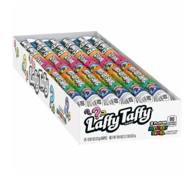 Laffy Taffy Rope Mystery Swirl 24 x 23g (0.81oz) image 0