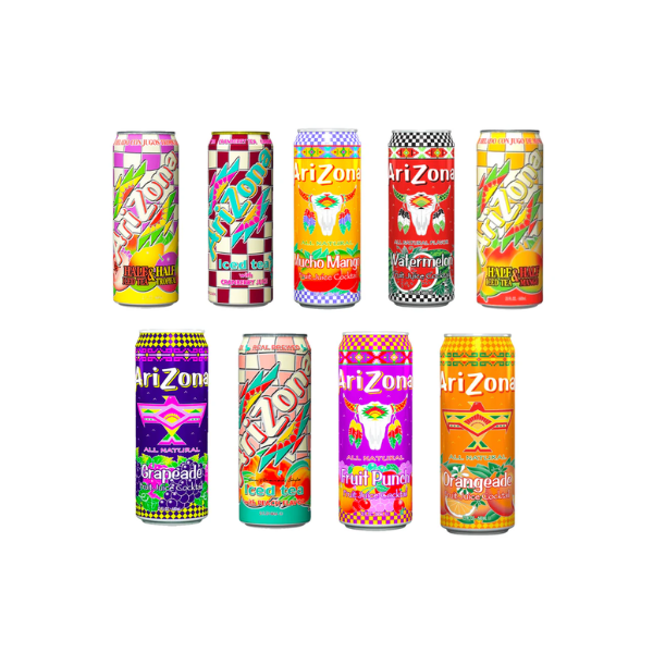 Arizona Mixed Flavours Can 24 x 650ml (22fl.oz) image 0