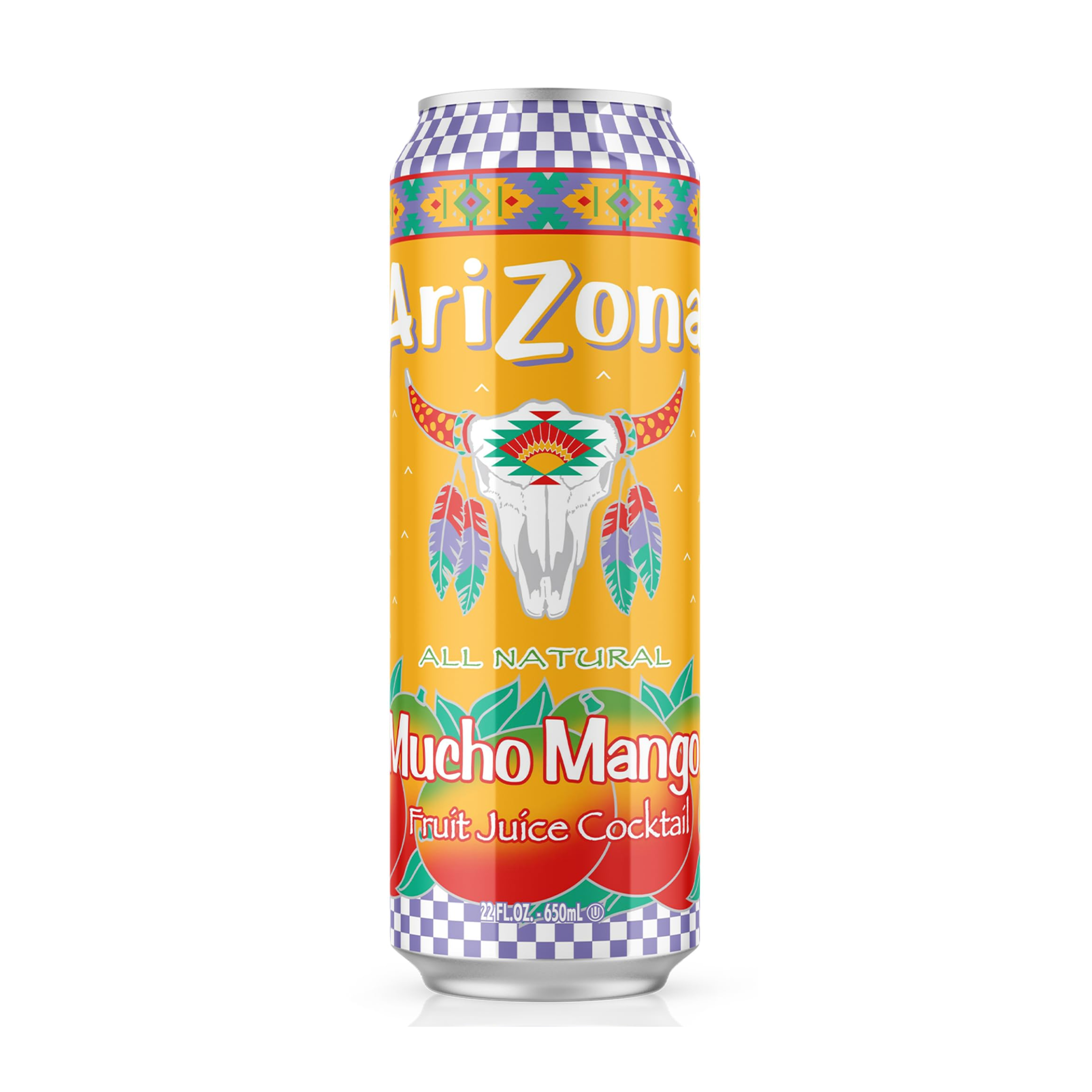Arizona Mucho Mango Big Can 24 x 650ml (22 floz) image 0
