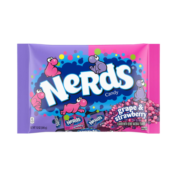 Nerds Grape &amp; Strawberry Big Bag 1 x 340g (12oz) image 0