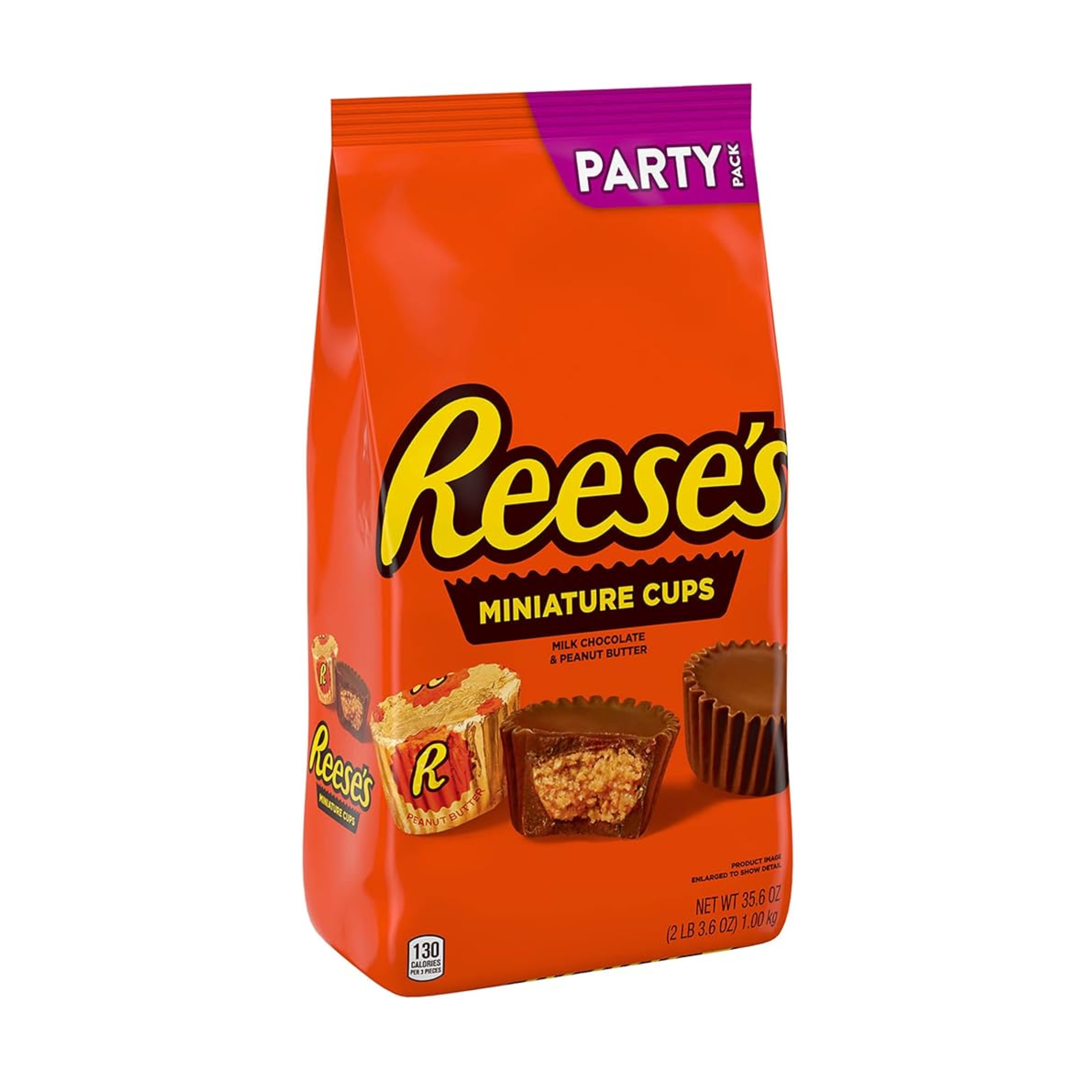 Reese's Peanut Butter Miniature Cups Party Pack 1 x 1kg (35.6oz) image 0