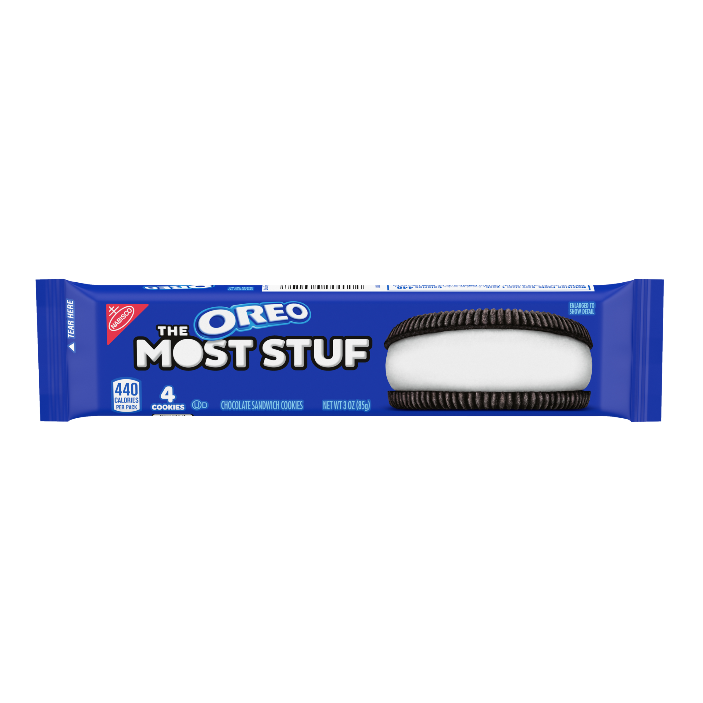 Nabisco Oreo The Most Stuf 4 Cookies 12 x 85g (3oz) image 0