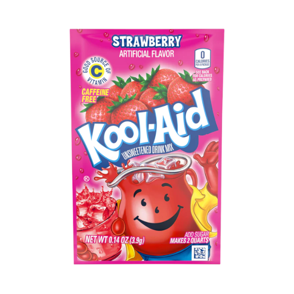 Kool-Aid Strawberry Sachet 48 x 3.9g (0.14oz) image 0