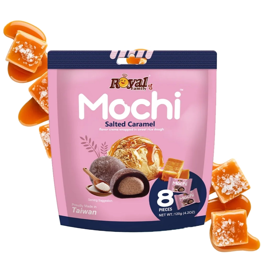 Royal Family Mochi Salted Caramel Pouch Bag 1 x 120g image 0