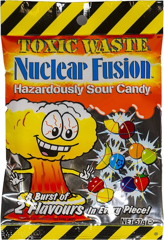 Toxic Waste Nuclear Fusion Peg Bag 12 x 57g image 0