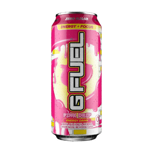 G Fuel Energy Drink Pink Drip 12 x 473ml(16 fl oz) image 0