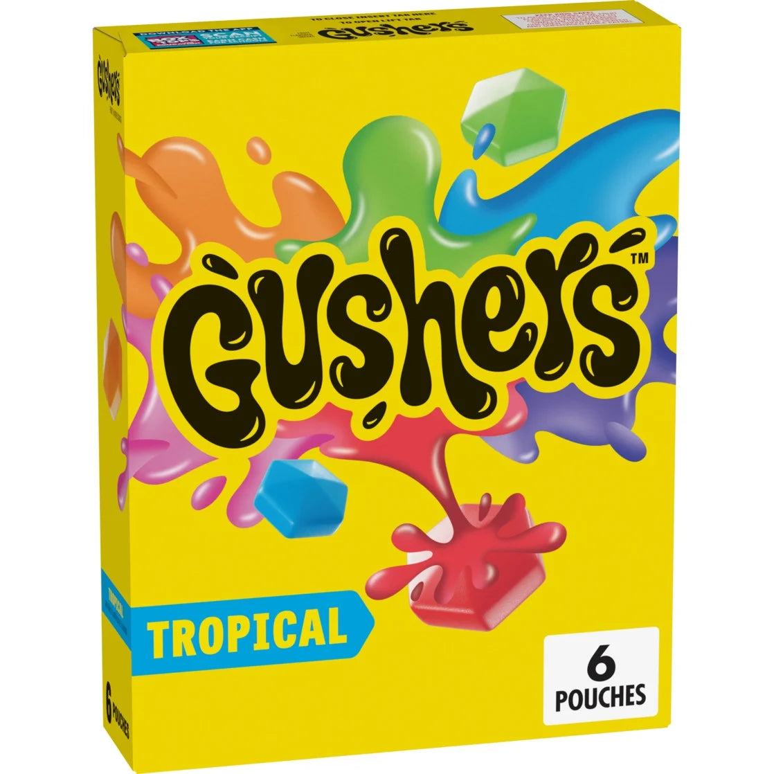 Fruit Gushers Tropical Box 1 x 136g (4.8oz) image 0