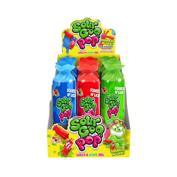 Albert's Sour Goo Pop 12 x 50g (1.76oz) image 0