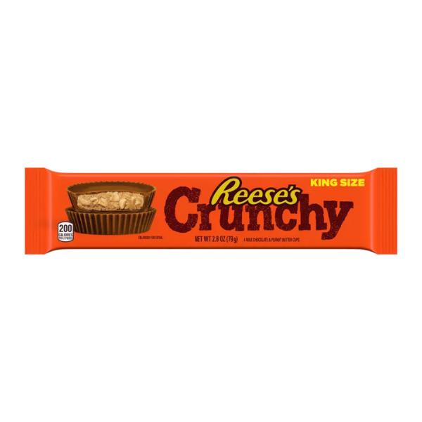 Reese's Crunchy King Size 24 x 79g (2.8oz) image 0