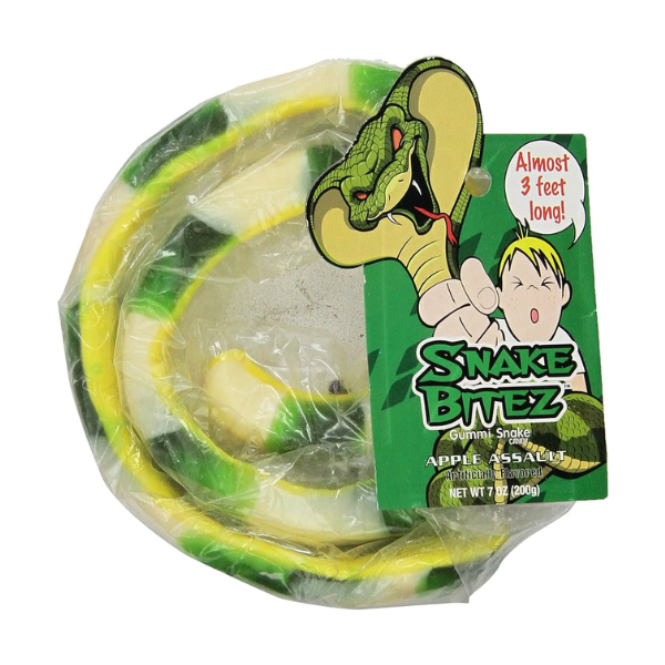 Taste Of Nature Snake Bitez Gummies 9 x 200g (7g) image 0
