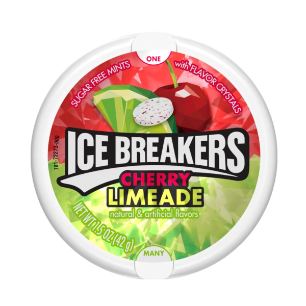 Ice Breakers Mints Cherry Limeade 8 x 42g (1.5oz) image 0