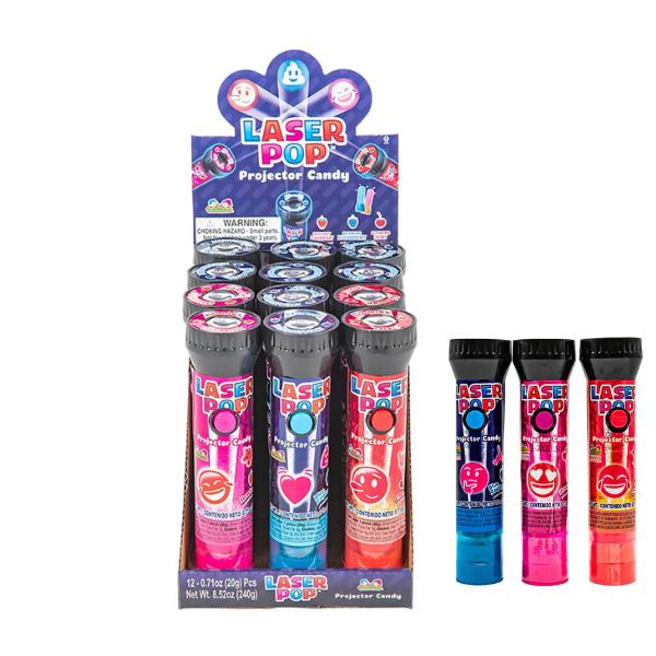 Kidsmania Laser Pop 12 x 20g(0.71oz) image 0
