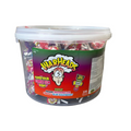 Warheads Super Sour Bubble Gum Pops Original Flavours Tub 100 x 19g image 0