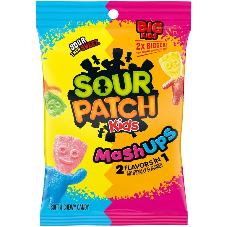 Sour Patch Kids Mash Ups Peg Bag12x 226g (8oz) image 0