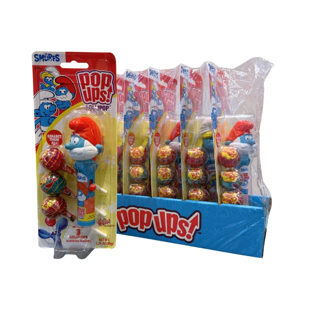 Pop Ups Smurfs Blister Pack 6 x 36g (1.26oz) image 0