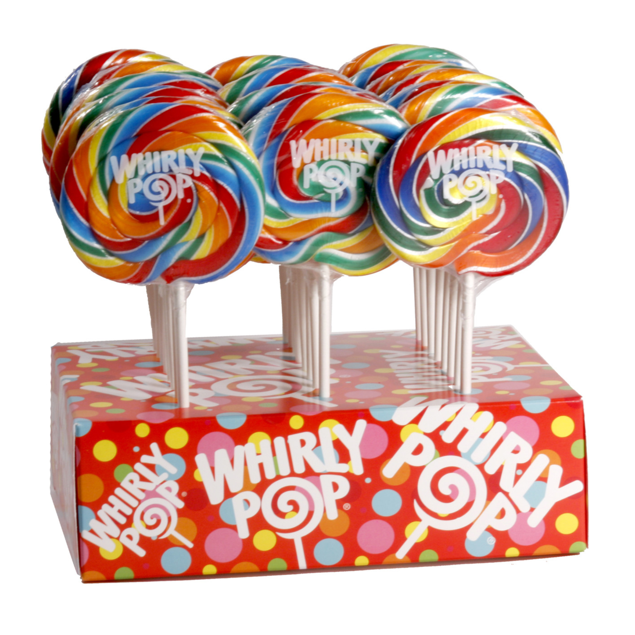 Whirly Pop Rainbow with Display 24 x 42g (1.5oz) image 0