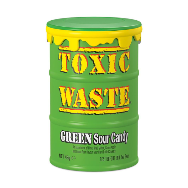 Toxic Waste Green Drum 12 x 42g image 0