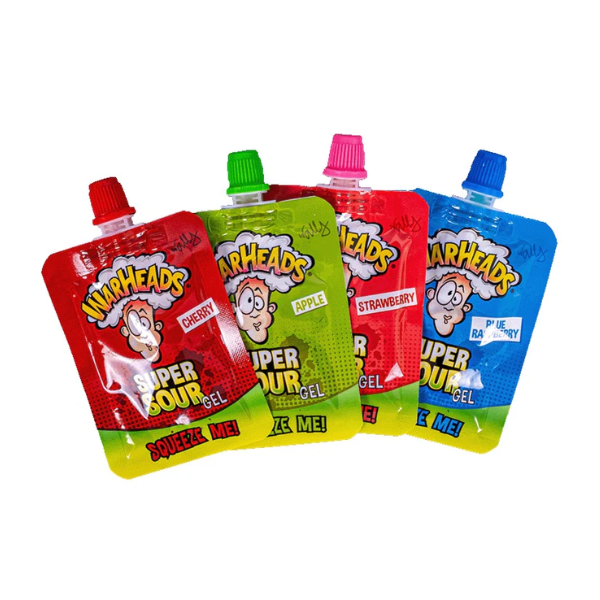 Warheads Super Sour Squeeze Me! Gel 32 x 20g image 0