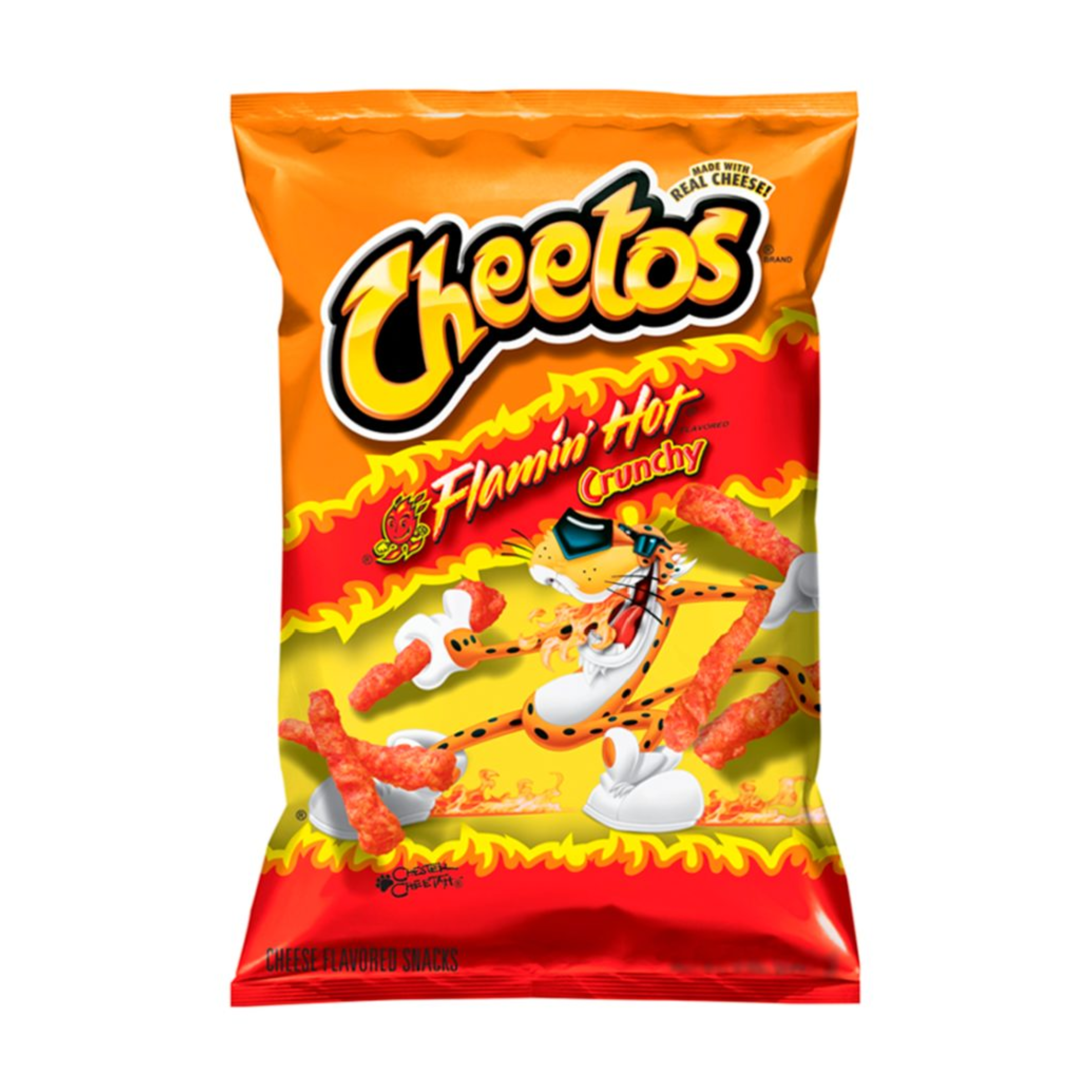 Cheetos Crunchy Flamin' Hot Big Bag 10 x 226.8g (8oz) image 0