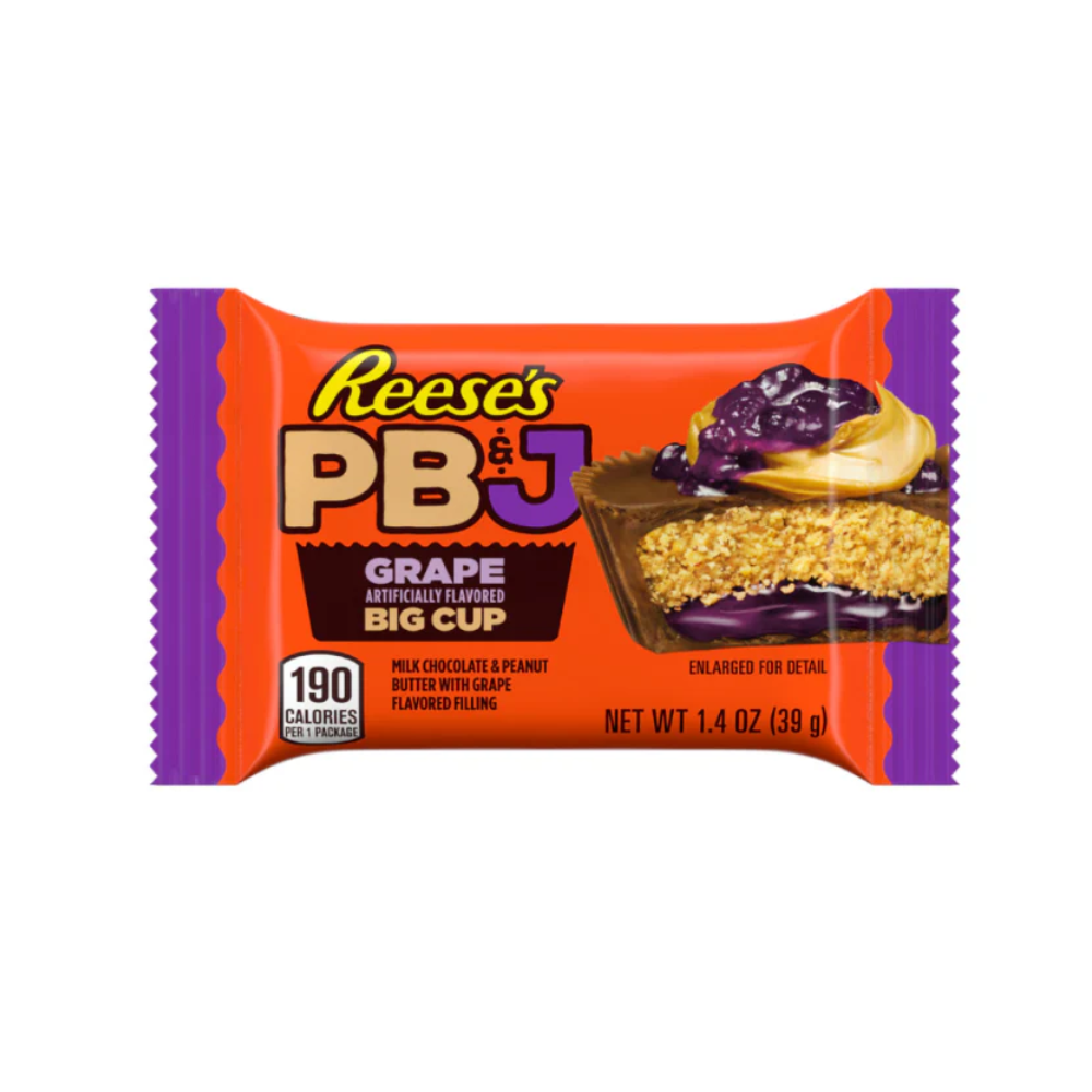 Reese’s PB&amp;J Grape Big Cup 16 x 39g (1.4oz) image 0